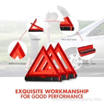 DOT Approved reflective warning triangle